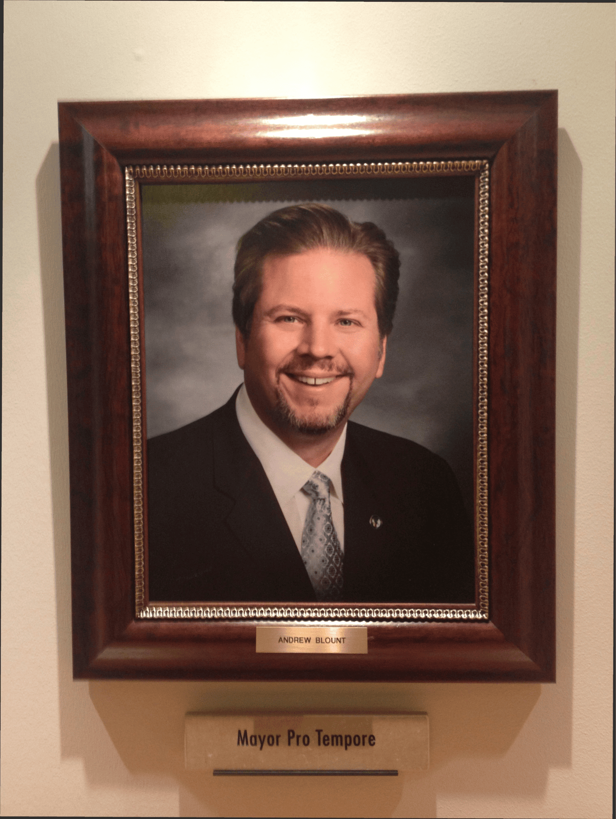 Andrew Blount Mayor Pro Tempore portrait